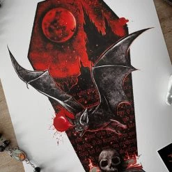 Coupon 😍 GHOSTS OF OCTOBER Bats The Bat [A4] | PRINT ⌛ -Halloween Decor Sale ghosts of october the bat a5 print 3 3 8299eab2 ceeb 4d05 a6ab 4d9e3b589774 700x700