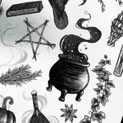 Outlet ⌛ GHOSTS OF OCTOBER Gothic Homewares Witches Kit [A5] | PRINT ✔️ -Halloween Decor Sale ghosts of october witches kit print 3 45d26b30 9155 47bf a99f e5ef0e9d7019 700x700
