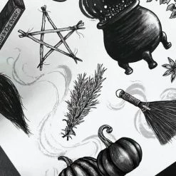 Outlet ⌛ GHOSTS OF OCTOBER Gothic Homewares Witches Kit [A5] | PRINT ✔️ -Halloween Decor Sale ghosts of october witches kit print 5 49c0a25a f4da 431f a0ea 41f37f65cab3 700x700
