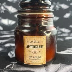 Best Pirce ⭐ GOTHIC GIFTS Gothic Homewares Apothecary [Eucalyptus Mint] | CANDLE 🧨 -Halloween Decor Sale gothic gifts apothocary candle euc small 81fb7fb5 2b26 4b75 bd85 33d51c36b40a 700x700