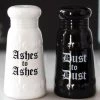 Cheapest 😍 GOTHIC GIFTS Gothic Homewares Ashes To Ashes | SALT AND PEPPER SET 😍 -Halloween Decor Sale gothic gifts ashes to ashes salt and pepper set 4 1286dfe1 4307 4100 b938 4558e5466faa 700x700
