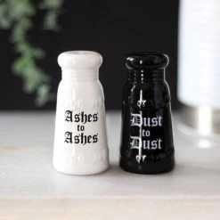 Cheapest ๐ GOTHIC GIFTS Gothic Homewares Ashes To Ashes | SALT AND PEPPER SET ๐ 11 Cheapest ๐ GOTHIC GIFTS Gothic Homewares Ashes To Ashes | SALT AND PEPPER SET ๐ -Halloween Decor Sale gothic gifts ashes to ashes salt and pepper set 5 e7cf5932 3083 46e1 a2cb fe9958a839e6 700x700