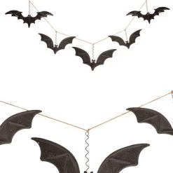 Best deal ⌛ GOTHIC GIFTS Bats Glitter Bat | METAL GARLAND* 🌟