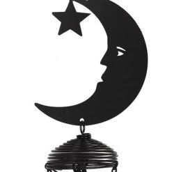 Cheapest 🥰 GOTHIC GIFTS Gothic Homewares Black Crescent Moon | WINDCHIME ✨ -Halloween Decor Sale gothic gifts black crescent moon cutout windchime 2 94a49976 2ba2 4041 bf20 f3f37cc175af 700x700