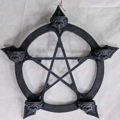 Buy 😉 GOTHIC GIFTS Gothic Homewares Black Pentagram | TEALIGHT HANGER ✔️ -Halloween Decor Sale gothic gifts black pentagram tealight incense hanger 2 61cc2b52 97f9 4bfe a9bc d93cbc0a8d9d 700x700