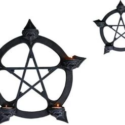 Buy 😉 GOTHIC GIFTS Gothic Homewares Black Pentagram | TEALIGHT HANGER ✔️ -Halloween Decor Sale gothic gifts black pentagram tealight incense hanger 4 5ac9d1e1 3d01 4c99 aa2e 7ad8cc85a8e3 700x700