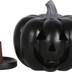 Deals ✔️ GOTHIC GIFTS ✔️ Halloween Black Pumpkin | INCENSE CONE HOLDER ✨ -Halloween Decor Sale gothic gifts black pumpkin incense cone holder 2 422e2311 d7d1 495b a01c 80efdb4440ce 700x700