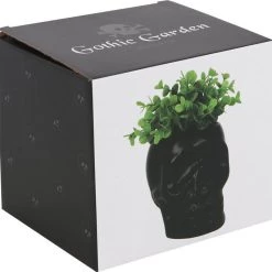 Hot Sale ⌛ GOTHIC GIFTS Gothic Homewares Black Skull | PLANT POT ❤️ -Halloween Decor Sale gothic gifts black skull plant pot 3 a3dd66ab 35da 48f0 8141 423985539386 700x700