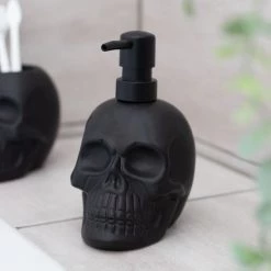 Outlet ⭐ GOTHIC GIFTS Gothic Homewares Black Skull | SOAP DISPENSER ✨ -Halloween Decor Sale gothic gifts black skull soap dispenser 6 62ca2090 0751 4b6c 9a15 74703f29ddb5 700x700