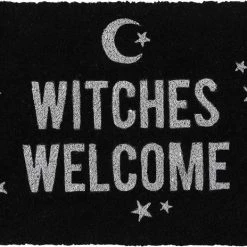 Best reviews of 🧨 GOTHIC GIFTS Gothic Homewares Black Witches Welcome | DOOR MAT 💯