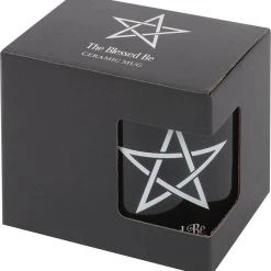 Budget 😀 GOTHIC GIFTS Gothic Homewares Blessed Be Pentagram | MUG 💯 -Halloween Decor Sale gothic gifts blessed be pentagram mug 2 ec800e43 4d2b 41ed 8323 aa7db9e17bb3 700x700