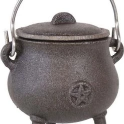 Deals ❤️ GOTHIC GIFTS Gothic Homewares Pentagram [7cm] | CAST IRON CAULDRON ❤️ -Halloween Decor Sale gothic gifts cast iron cauldron with pentagram 7cm 1 6ccaa703 2e56 4605 95f2 ce941a857a03 700x700