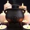 Deals ❤️ GOTHIC GIFTS Gothic Homewares Pentagram [7cm] | CAST IRON CAULDRON ❤️ -Halloween Decor Sale gothic gifts cast iron cauldron with pentagram 7cm 2 8a8c3476 8efb 48ce 9851 e3430e0a583d 700x700