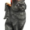 Brand new ⭐ GOTHIC GIFTS Cats Cat Gargoyle | CANDLE HOLDER ⌛
