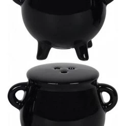 Budget ✔️ GOTHIC GIFTS Gothic Homewares Cauldron | SALT AND PEPPER SET ⭐