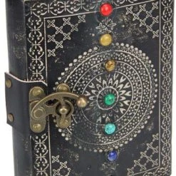Best Pirce ❤️ GOTHIC GIFTS Gothic Homewares Chakra | LEATHER JOURNAL ⭐ -Halloween Decor Sale gothic gifts chakra leather journal 1 caac2c4f a282 4a86 959a ab36f3ceb21e 700x700