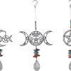 Best Sale 🎁 GOTHIC GIFTS The Moon Crystal Lasercut Wiccan | SUNCATCHER 🧨