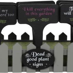 Best deal ✨ GOTHIC GIFTS All Dead Good | PLANT GARDEN MARKER SET 😍