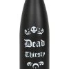 Brand new 🔔 GOTHIC GIFTS Gothic Homewares Dead Thirsty | METAL WATER BOTTLE 🛒 -Halloween Decor Sale gothic gifts dead thirsty metal water bottle 1 49a2010d b5e0 4b15 9b51 d8669ac9c133 700x700