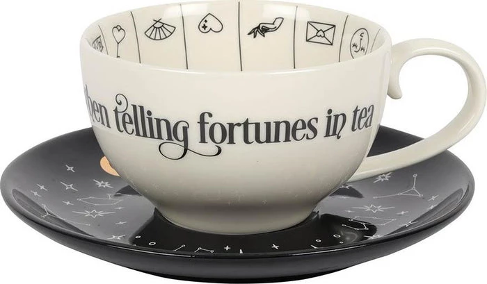New ❤️ GOTHIC GIFTS Gothic Homewares Fortune Telling | CERAMIC TEACUP ⌛ 3 New ❤️ GOTHIC GIFTS Gothic Homewares Fortune Telling | CERAMIC TEACUP ⌛