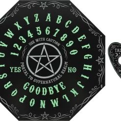 Flash Sale ๐งจ GOTHIC GIFTS Gothic Homewares Glow In The Dark Octagon | SPIRIT BOARD โจ
