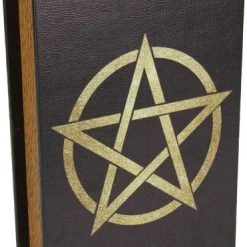 Discount 🧨 GOTHIC GIFTS Gothic Homewares Gold Pentagram | BOOK BOX ⌛