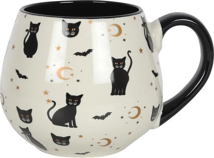 Discount ❤️ GOTHIC GIFTS Bats Gothicat | ROUNDED MUG 😍 5 Discount ❤️ GOTHIC GIFTS Bats Gothicat | ROUNDED MUG 😍 - Image 3