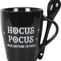Buy 😀 GOTHIC GIFTS All Hocus Pocus | MUG AND SPOON SET ❤️ -Halloween Decor Sale gothic gifts hocus pocus mug and spoon set 2 7e83b479 42b3 4fb2 9c43 4c44e85a879d 700x700