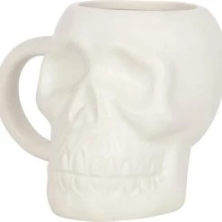 Wholesale 🧨 GOTHIC GIFTS Gothic Homewares Matte White | SKULL MUG 😉 -Halloween Decor Sale gothic gifts matte white skull mug 2 637ab8ea 40b7 48bd 90b9 c5b39b2cb6e4 700x700