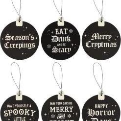 Discount 😍 GOTHIC GIFTS The Nightmare Before Christmas Merry Cryptmas Mini | HANGING SIGN* 👍