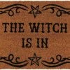 Wholesale 😀 GOTHIC GIFTS Gothic Homewares Natural Witch Is In | DOOR MAT ❤️ -Halloween Decor Sale gothic gifts natural witch is in door mat 1 ebc546f0 c11f 4251 9094 edb907a9535b 700x700