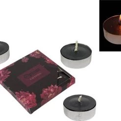 Budget 😉 GOTHIC GIFTS Valentines Opium Scented Black | TEALIGHTS 🧨 -Halloween Decor Sale gothic gifts opium scented black tealights 1 700x700