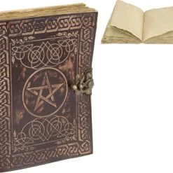 Brand new 🤩 GOTHIC GIFTS Witchcraft Pentagram Antique | LEATHER JOURNAL ✔️ -Halloween Decor Sale gothic gifts pentagram antique paper leather journal 4 6395c5dd fdd6 469a ac3d 23f3acfa799f 700x700
