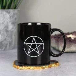 Coupon ⌛ GOTHIC GIFTS Gothic Homewares Pentagram Black | MUG* 💯 -Halloween Decor Sale gothic gifts pentagram black mug 4 6b272b14 f1c2 4e32 97d4 723b6f38e07c 700x700