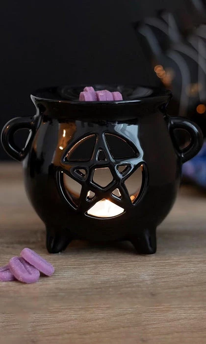 Coupon ⭐ GOTHIC GIFTS Gothic Homewares Pentagram Cauldron | OIL BURNER ⭐ 3 Coupon ⭐ GOTHIC GIFTS Gothic Homewares Pentagram Cauldron | OIL BURNER ⭐