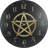 Cheapest 💯 GOTHIC GIFTS Gothic Homewares Pentagram | CLOCK ⌛ -Halloween Decor Sale gothic gifts pentagram mdf clock 1 76b0330a c953 4308 ae57 0ba39f5c227f