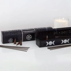 Best Pirce 🔔 GOTHIC GIFTS Gothic Homewares Pentagram Wooden Black Pepper | INCENSE BOX SET ⭐ -Halloween Decor Sale gothic gifts pentagram wooden black pepper incense box set 7 d1dfa08a 5407 43a6 9120 9e34ea96f4b6 700x700
