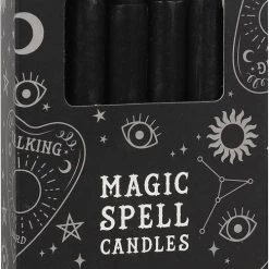 Best deal 🔥 MAGIC SPELL CANDLES Gothic Homewares Protection [Black] | SPELL CANDLES [PACK OF 12] 🧨