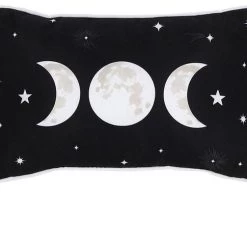 Flash Sale ๐ GOTHIC GIFTS Gothic Homewares Rectangular Triple Moon | CUSHION โ