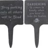 Cheapest 🌟 GOTHIC GIFTS All Gothic | SLATE GARDEN SIGN` ✔️