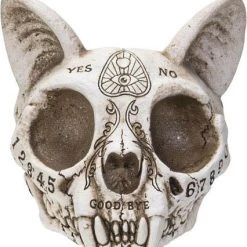 Hot Sale ⌛ GOTHIC GIFTS Cats Spirit Board | CAT SKULL ORNAMENT 🎁