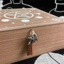 Best deal ✨ GOTHIC GIFTS Gothic Homewares Wiccan [Square] | TRINKET BOX 🛒