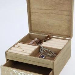 Best deal ❤️ GOTHIC GIFTS Pentacles & Pentagrams Wiccan | JEWELLERY BOX ❤️ -Halloween Decor Sale gothic gifts square wiccan mdf jewellery box 4 5f109d63 f130 46b2 af86 33570e81d3a6 700x700