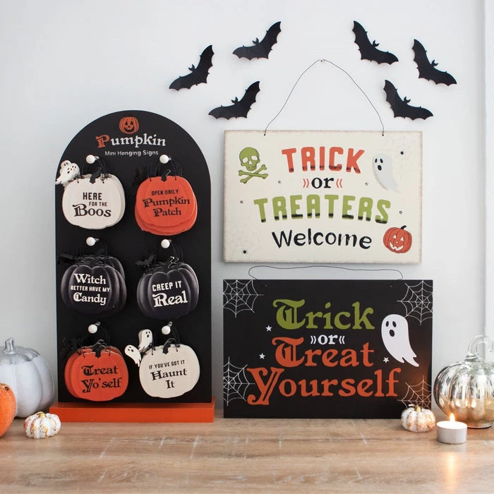 Deals 🎁 GOTHIC GIFTS Ghosts Trick Or Treaters Welcome | HANGING SIGN 😉 5 Deals 🎁 GOTHIC GIFTS Ghosts Trick Or Treaters Welcome | HANGING SIGN 😉 - Image 3