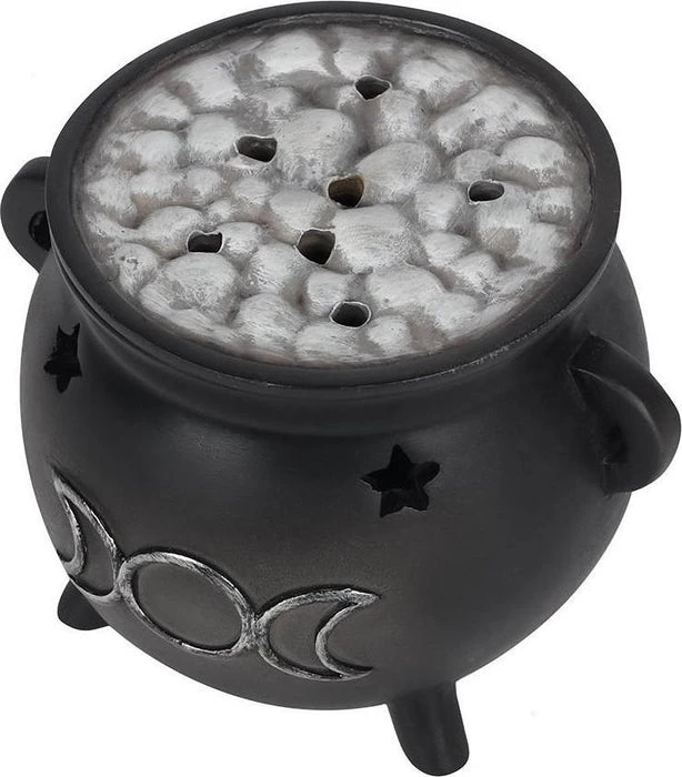 Best Sale 🎉 GOTHIC GIFTS Gothic Homewares Triple Moon Cauldron | INCENSE CONE HOLDER 😀 6 Best Sale 🎉 GOTHIC GIFTS Gothic Homewares Triple Moon Cauldron | INCENSE CONE HOLDER 😀 - Image 4