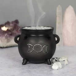 Best Sale 🎉 GOTHIC GIFTS Gothic Homewares Triple Moon Cauldron | INCENSE CONE HOLDER 😀 11 Best Sale 🎉 GOTHIC GIFTS Gothic Homewares Triple Moon Cauldron | INCENSE CONE HOLDER 😀 -Halloween Decor Sale gothic gifts triple moon cauldron incense cone holder 4 e0e13288 ac1c 4649 81a0 1d54664968e4 700x700