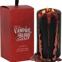 Top 10 🌟 GOTHIC GIFTS Gothic Homewares Vampire Blood [Large] | PILLAR CANDLE ✔️
