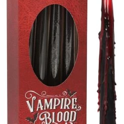 Buy 😉 GOTHIC GIFTS Gothic Homewares Vampire Blood | TAPER CANDLES [Set Of 8] ❤️