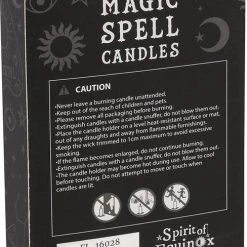 Budget 👍 MAGIC SPELL CANDLES Gothic Homewares White Happiness Spell | CANDLES [PACK OF 12] 😀 -Halloween Decor Sale gothic gifts white happiness spell candles pack of 12 2 700x700