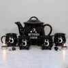 Wholesale 🔔 GOTHIC GIFTS Gothic Homewares Witches Brew | TEA SET ⭐ -Halloween Decor Sale gothic gifts witches brew ceramic black tea set 6 c26be7f6 9d7f 4107 9ed7 560cd026c0b8 700x700
